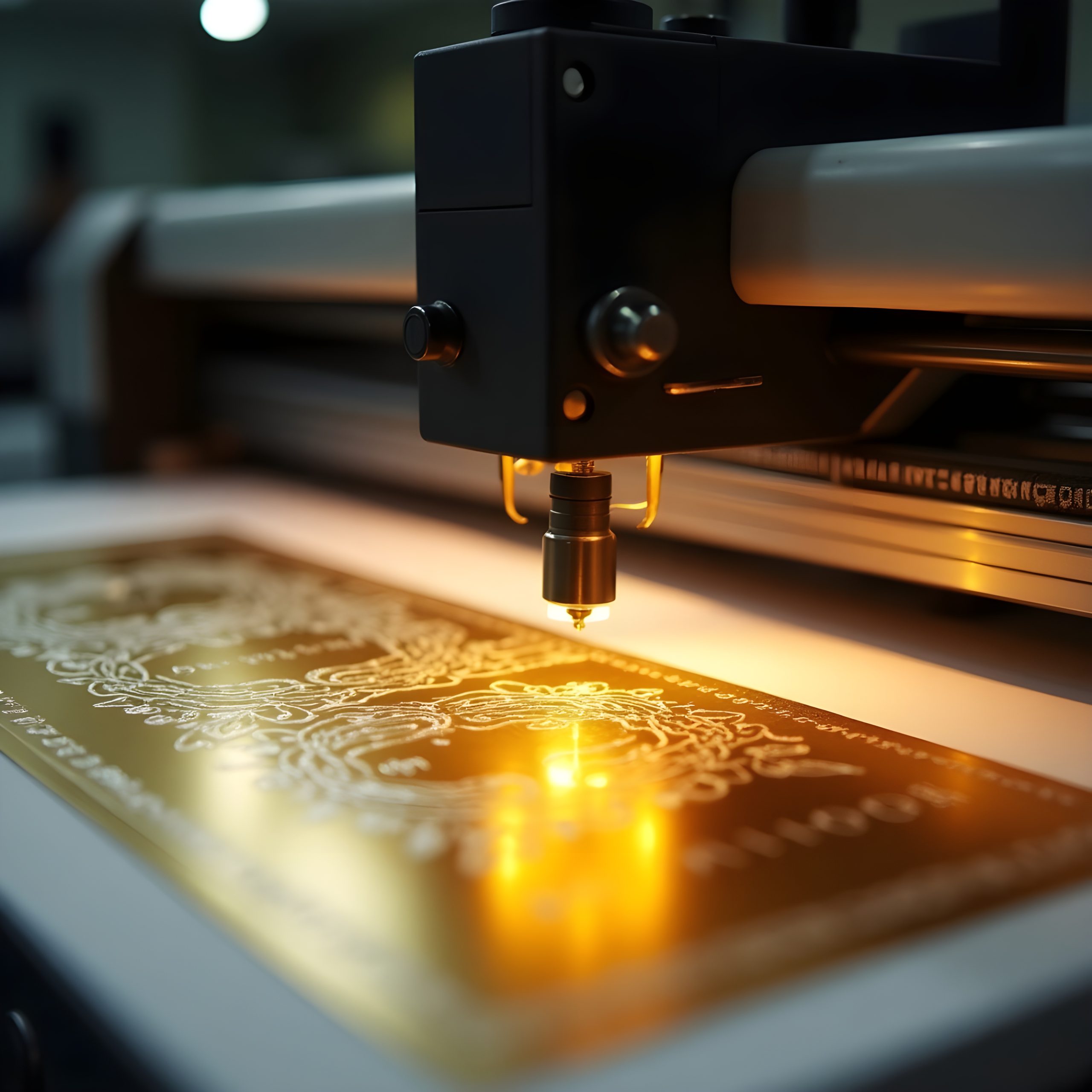foil stamping pada kartu nama